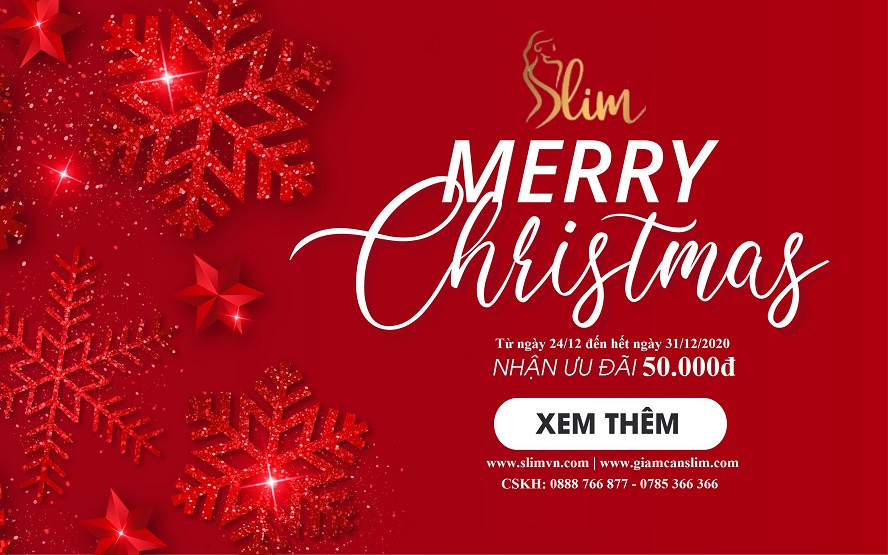 Giảm cân SlimX3 - Giang sinh an lanh - Happy new year 2021 - Rev2
